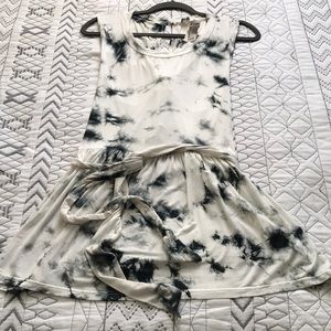 POL | tie dye swing dress Juniors size M